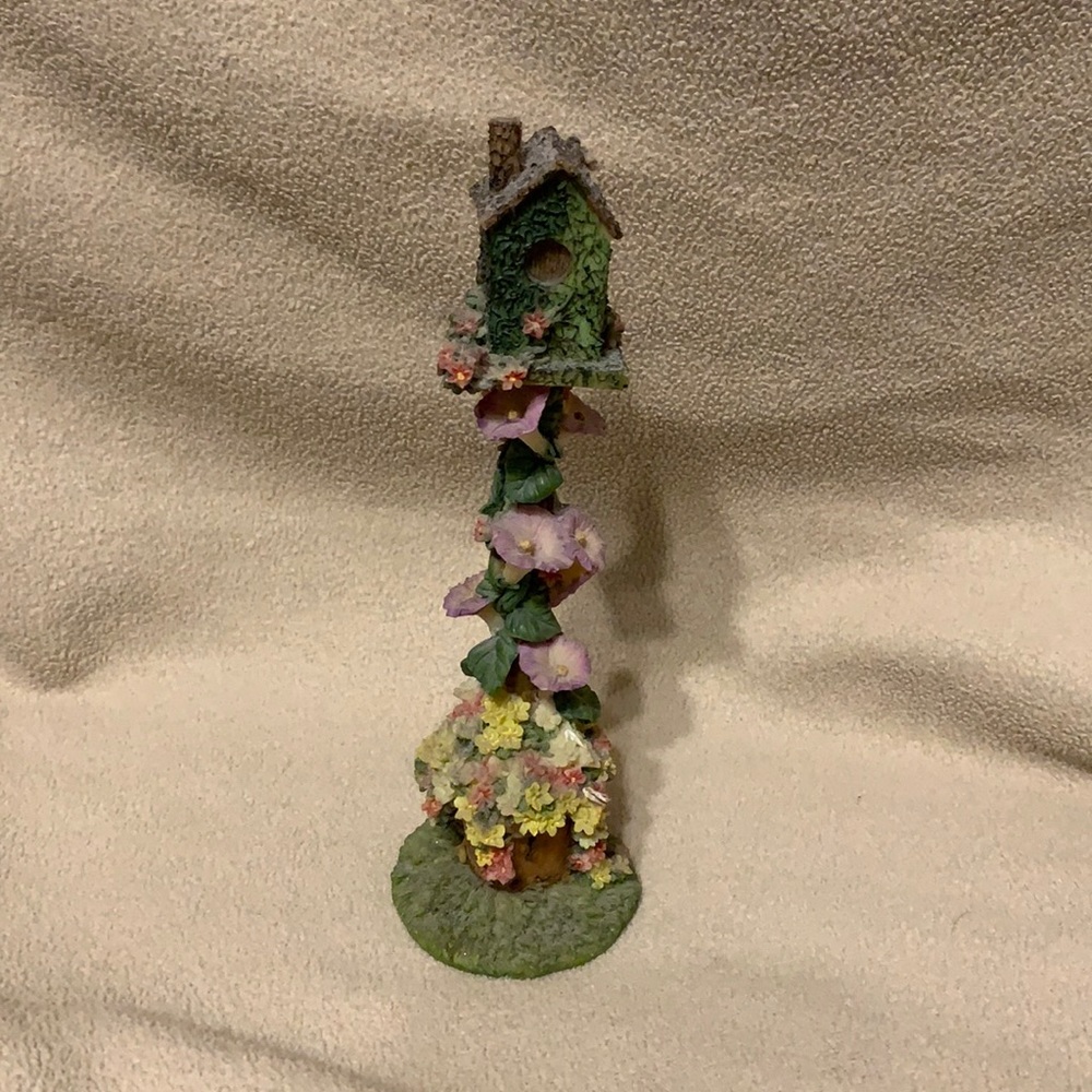 Easter birdhouse Floral Cottage Decor